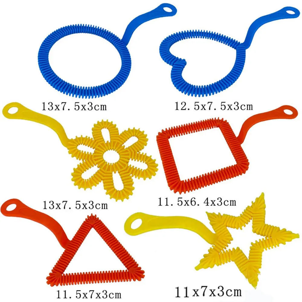 Bubble Stick Set – 3/7pcs Bubble Blowing Toys for Kids & Family Outdoor Fun
