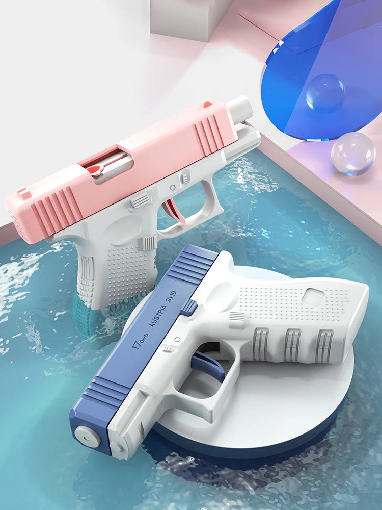 High-Pressure Water Gun – Automatic Energy-Charging Squirt Toy for Kids