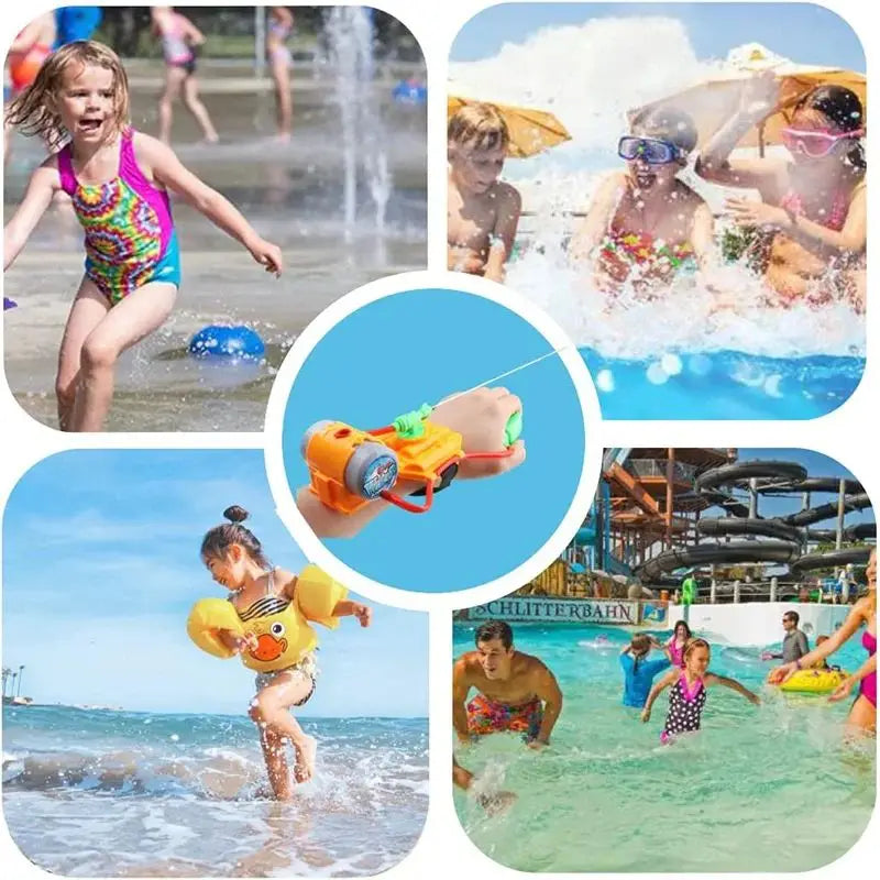 Wrist Water Gun – Wearable Squirt Toy for Pool & Beach Play (Ages 3+)