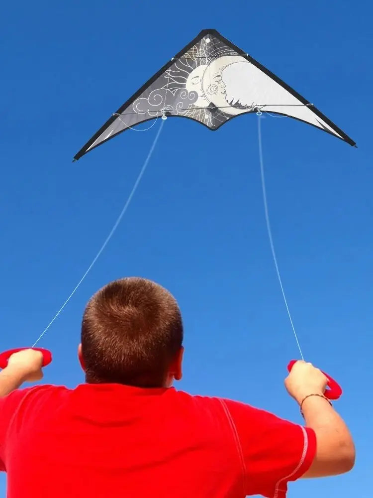 48-Inch Dual Line Stunt Kite with 30M String – Pro Sport Kite for Outdoor Fun & Tricks