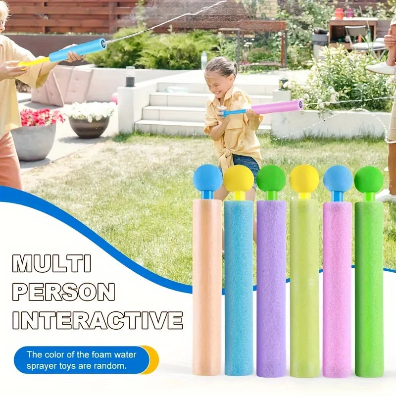 4/8pcs, Random Color Mini Summer Beach Water with Pull-High Pressure Water for Party Games and Outdoor Play