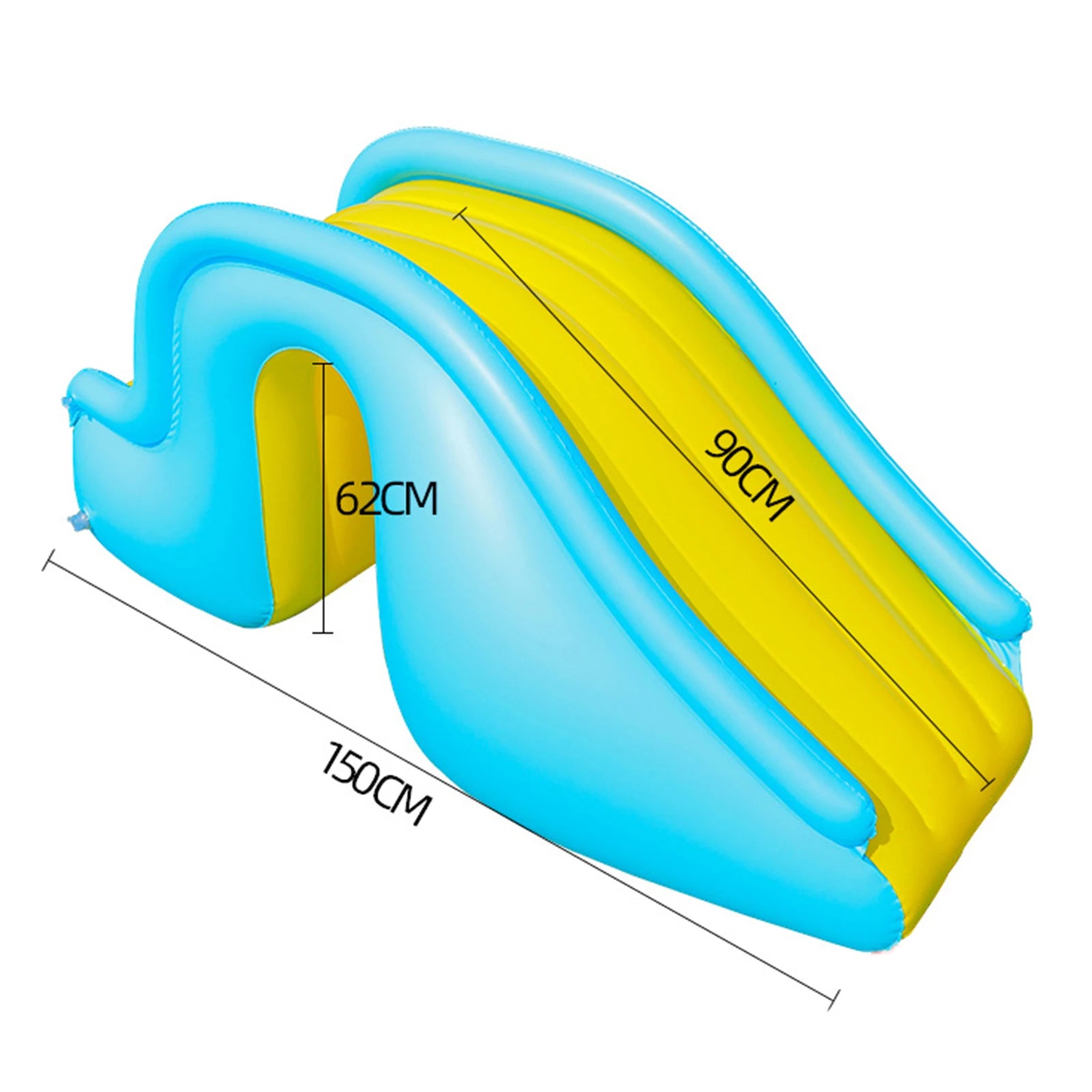 Inflatable Pool Slide for Kids – Outdoor Climber & Splash Slide for Above-Ground Pools