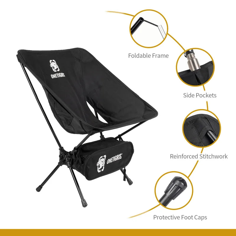 Portable Camping Chairs Multicam Foldable Outdoor Chair For Camping Trekking Fishing BBQ Parties Gardening Indoor Use