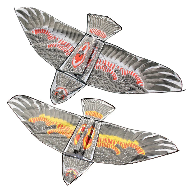 1.1m 3D Flat Eagle Kite – Large Flying Bird Kite for Kids, Outdoor Cloth Toy, Random Color