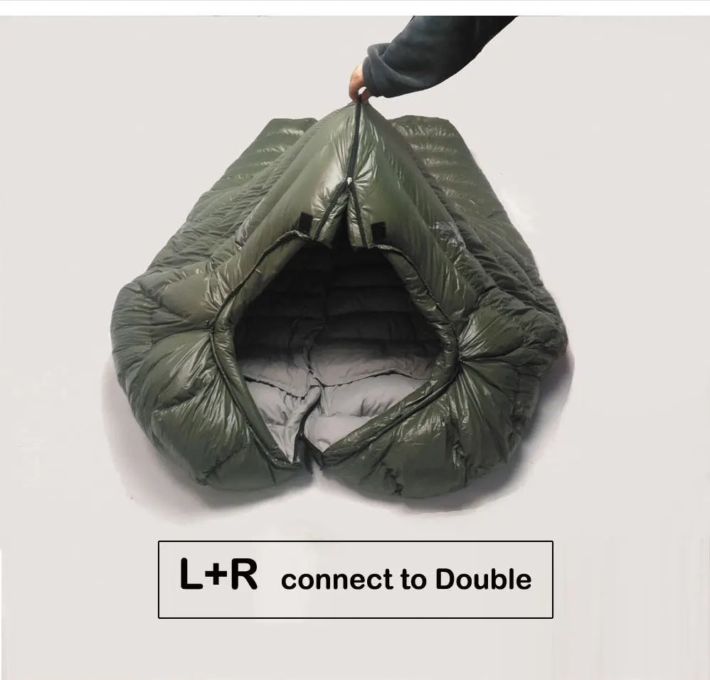 Kamperbox Cold Temperature Winter Sleeping Bag Down Sleeping Bag Winter Camping Equipment
