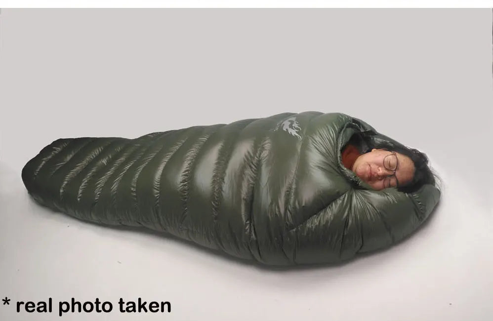 Kamperbox Cold Temperature Winter Sleeping Bag Down Sleeping Bag Winter Camping Equipment