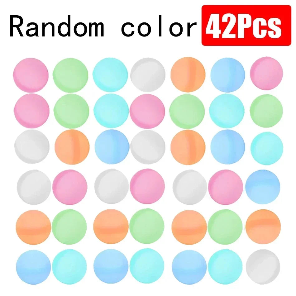 Reusable Silicone Water Balloons – 1-60 Pack, Pool & Water Games