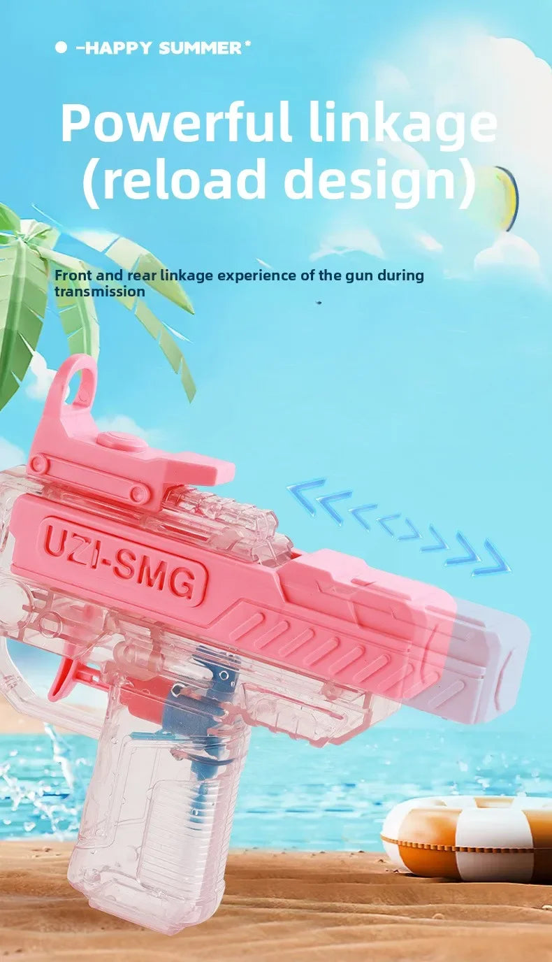High-Pressure Water Gun – Non-Electric Automatic Beach Toy for Kids & Adults