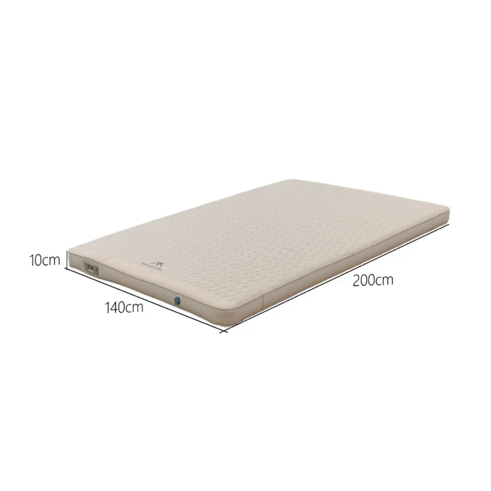 Camping Air Mattress Built-in Pump Self-Inflating Sleeping Pad Outdoor Tent Inflatable Bed for Backpacking Hiking
