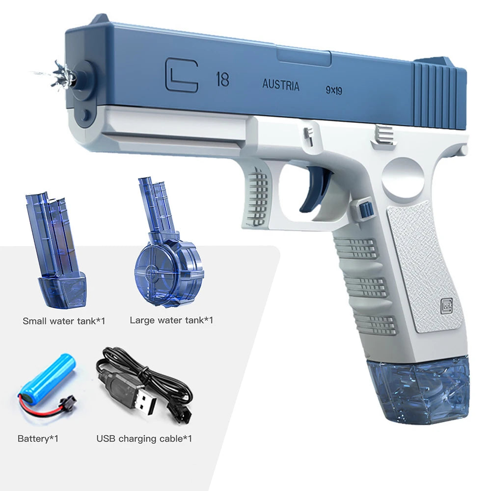 M416 Electric Water Gun – Full Automatic Shooting Toy for Kids & Adults