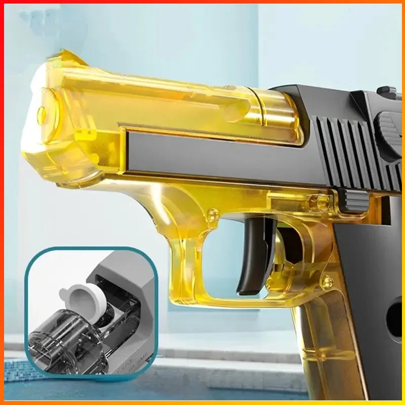 High-Pressure Water Gun – Non-Electric Automatic Squirt Toy for Kids & Adults