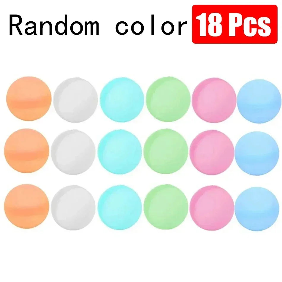 Reusable Silicone Water Balloons – 1-60 Pack, Pool & Water Games