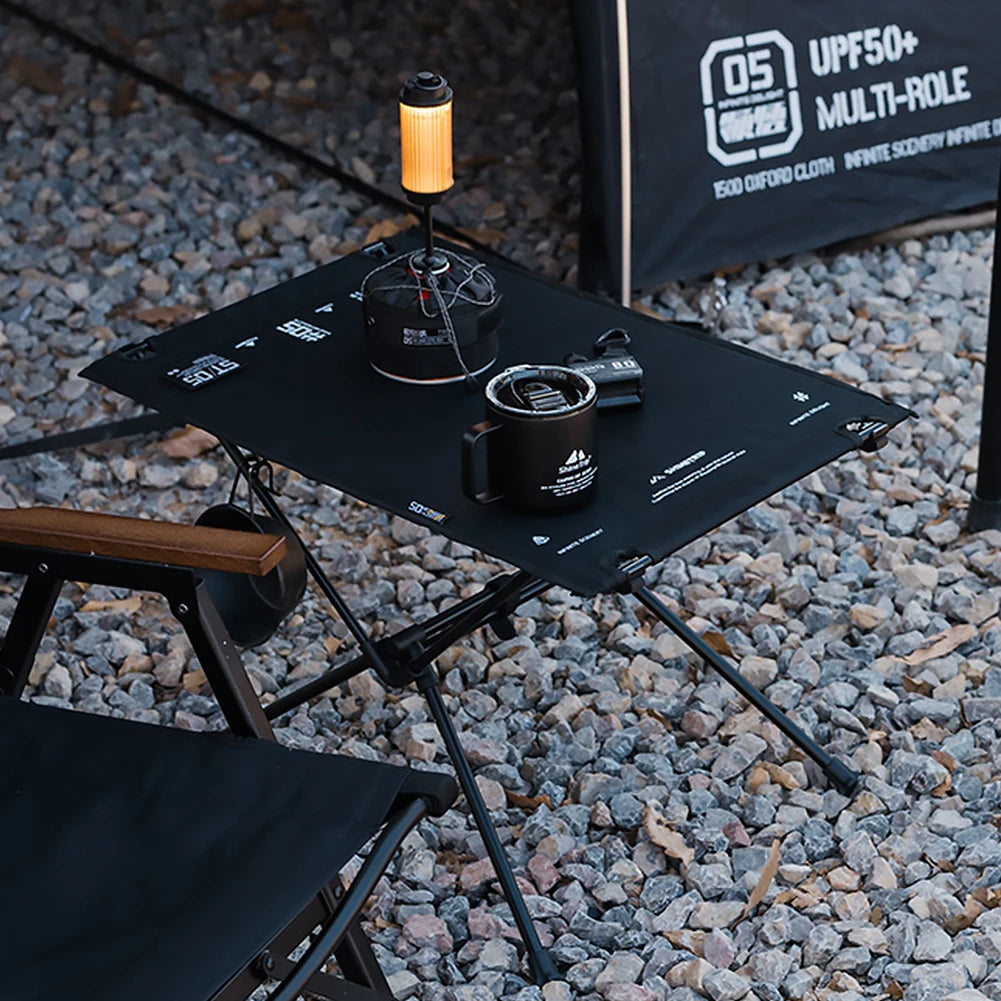 Outdoor Folding Table Multifunctional Lightweight Picnic Table Large Capacity Portable Camping Table for Outdoor Picnic Fishing
