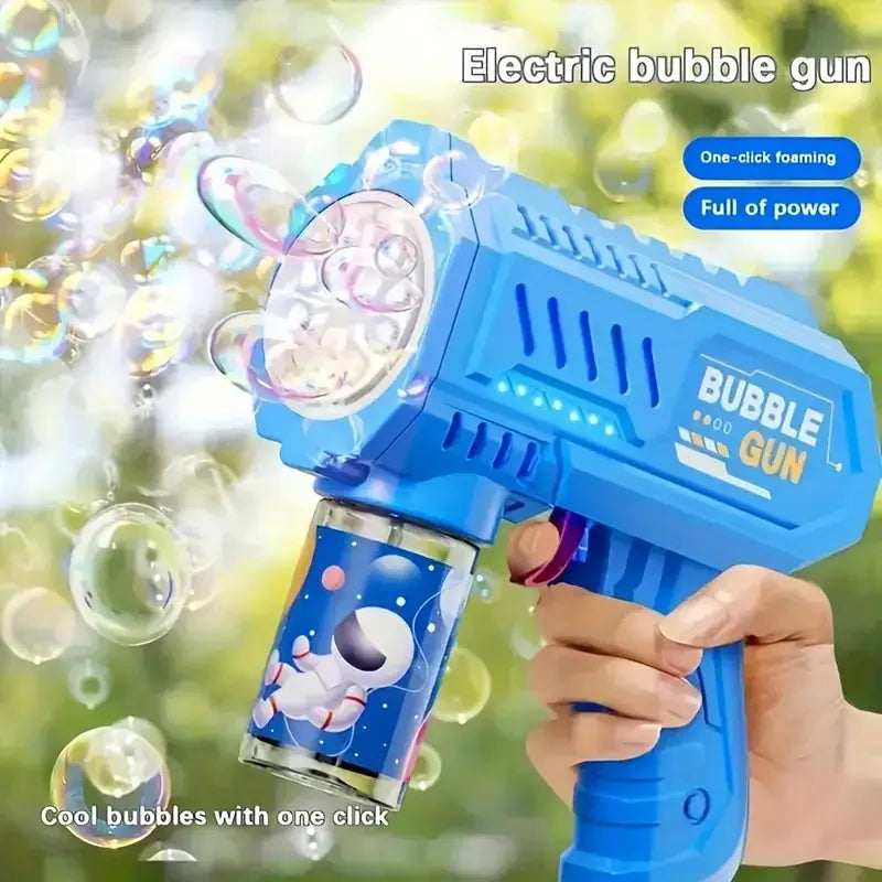 Space Bubble Gun – Electric Handheld Toy (No Battery or Bubble Water Included)