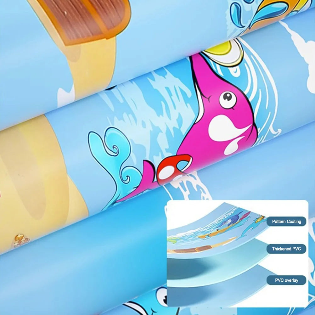 Kids Inflatable Pool – Square Thickened Baby & Family Water Play Pool