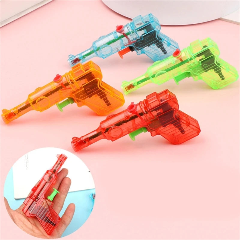 5-Pack Mini Water Guns – Transparent Squirt Toys for Kids’ Summer Play