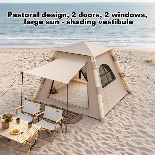 Automatic Inflatable Tent Quick Setup Portable Folding Outdoor Camping Shelter with UV Protection Waterproof for Picnic