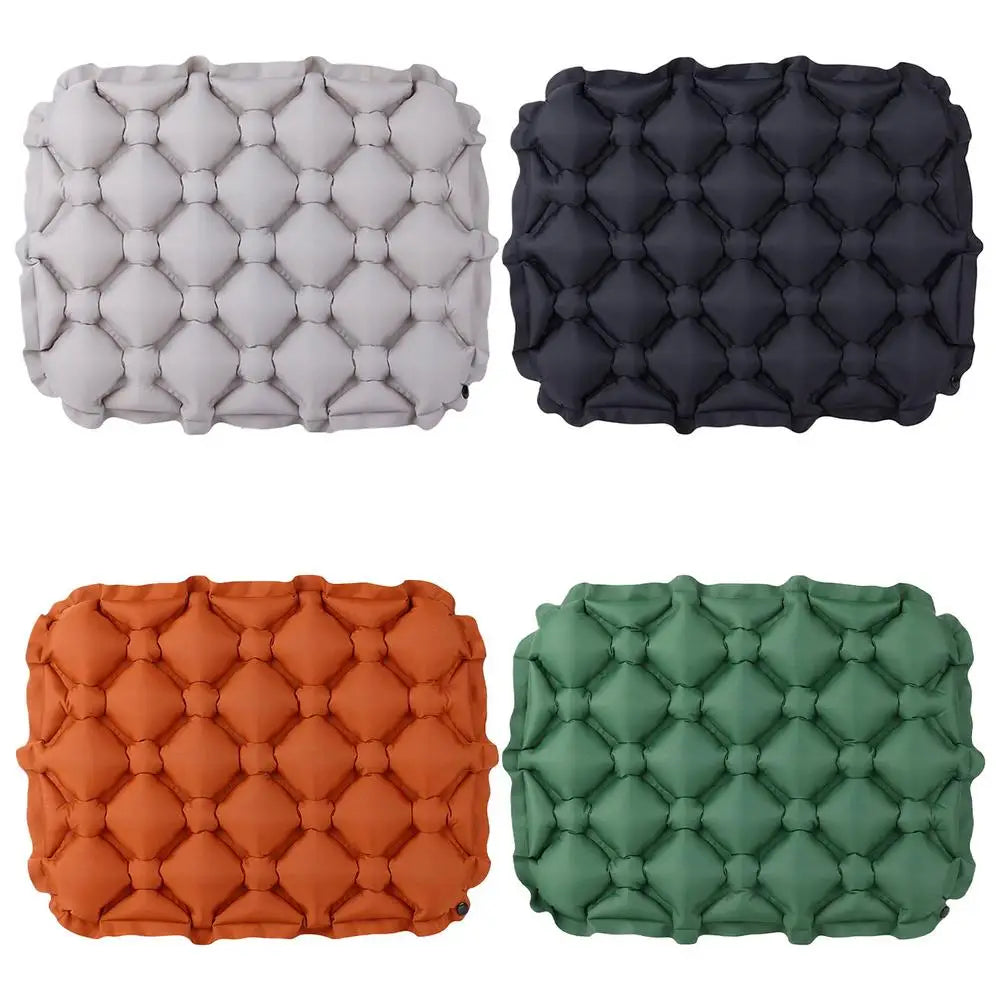 Portable Inflatable Camping Seat Cushion Outdoor Moisture-proof Pad Seat Pad Picnic Sitting Mat For Camp Backpacking Equipment