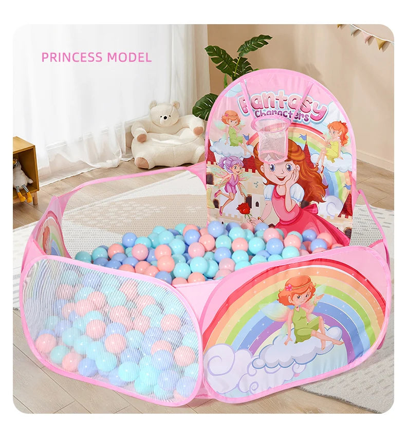 Kids Ball Pit – Indoor & Outdoor, Unicorn Design (Balls Not Included)