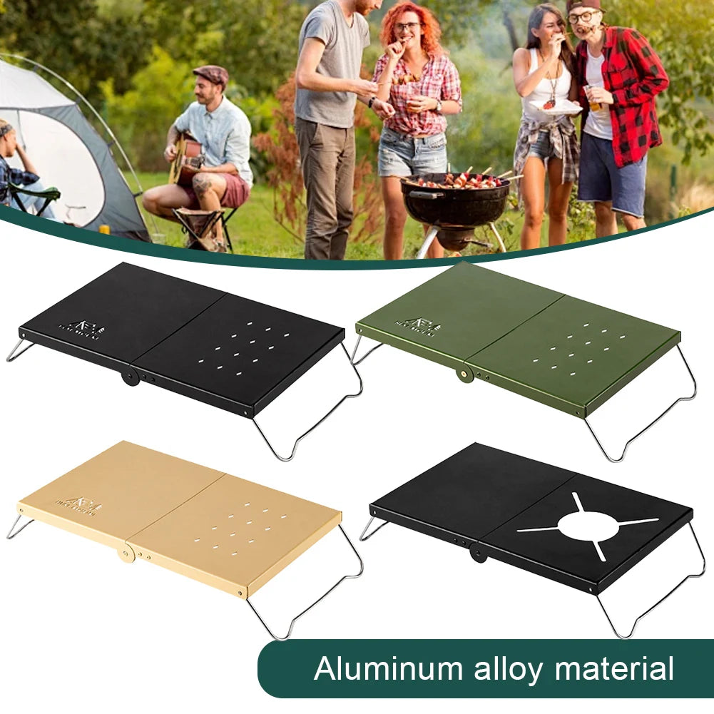 Carbon Steel Mini Camping Table Folding Tea Table Outdoor Folding Table for Outdoor Camping Picnic Hiking Backpacking