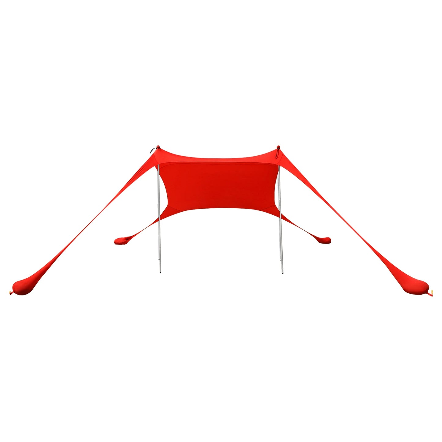 Outdoor Beach Tent Sun Shelter Camping Shades Tents Windproof One-piece Beach Canopy Tents UPF50+ Portable Family Tent For Bea