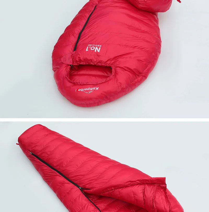 kamperbox Sleeping Bag Winter Sleeping Bag Ultralight Equipment CW1100 Washable