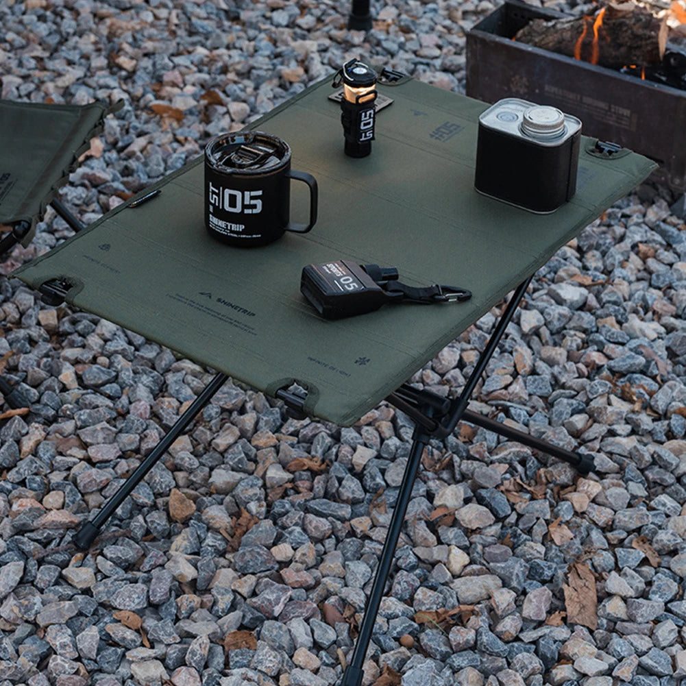 Outdoor Folding Table Multifunctional Lightweight Picnic Table Large Capacity Portable Camping Table for Outdoor Picnic Fishing