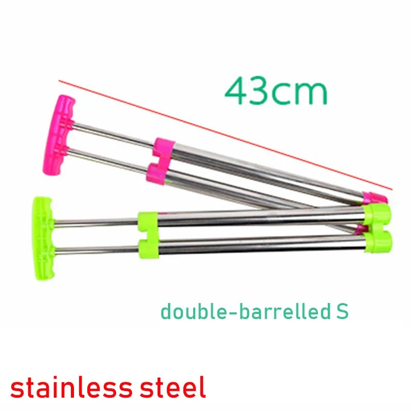 Stainless Steel Water Shooter – Pull-Type Beach & Pool Toy for Kids