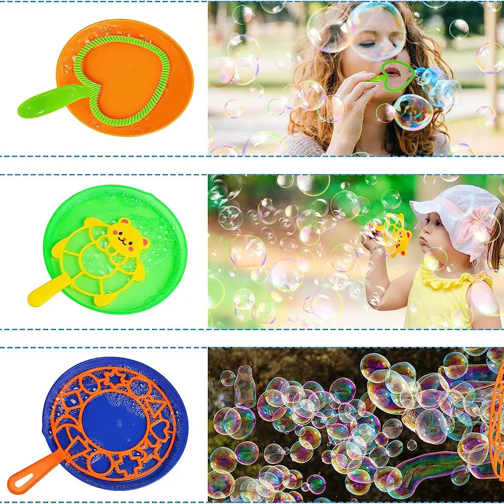 Bubble Stick Set – 3/7pcs Bubble Blowing Toys for Kids & Family Outdoor Fun