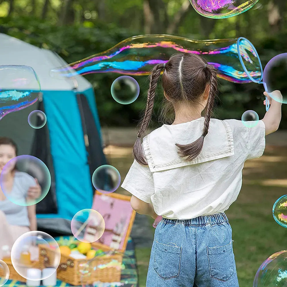 Bubble Stick Set – 3/7pcs Bubble Blowing Toys for Kids & Family Outdoor Fun