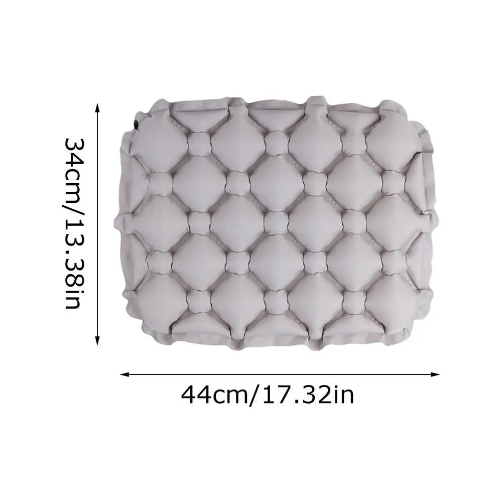 Portable Inflatable Camping Seat Cushion Outdoor Moisture-proof Pad Seat Pad Picnic Sitting Mat For Camp Backpacking Equipment