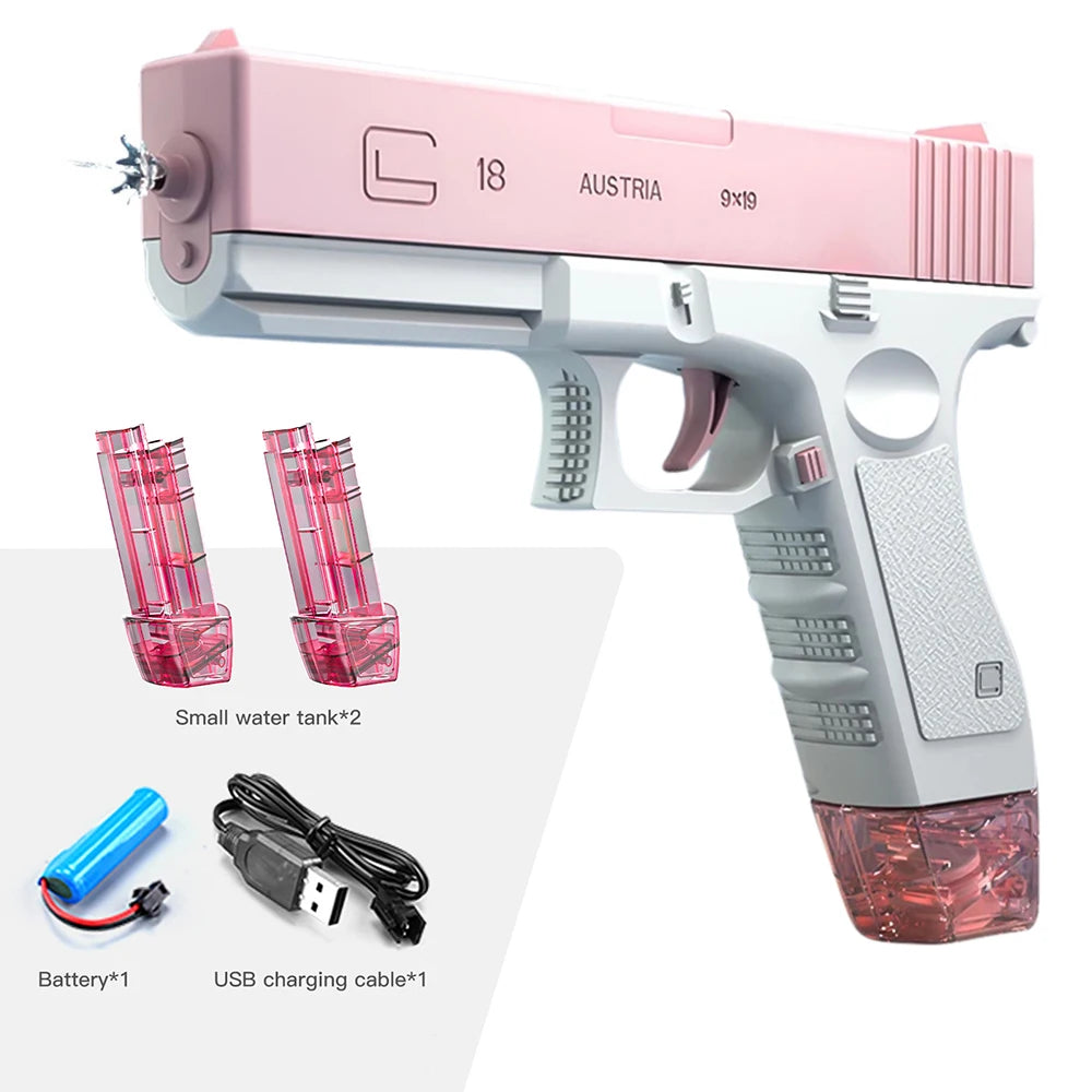 M416 Electric Water Gun – Full Automatic Shooting Toy for Kids & Adults