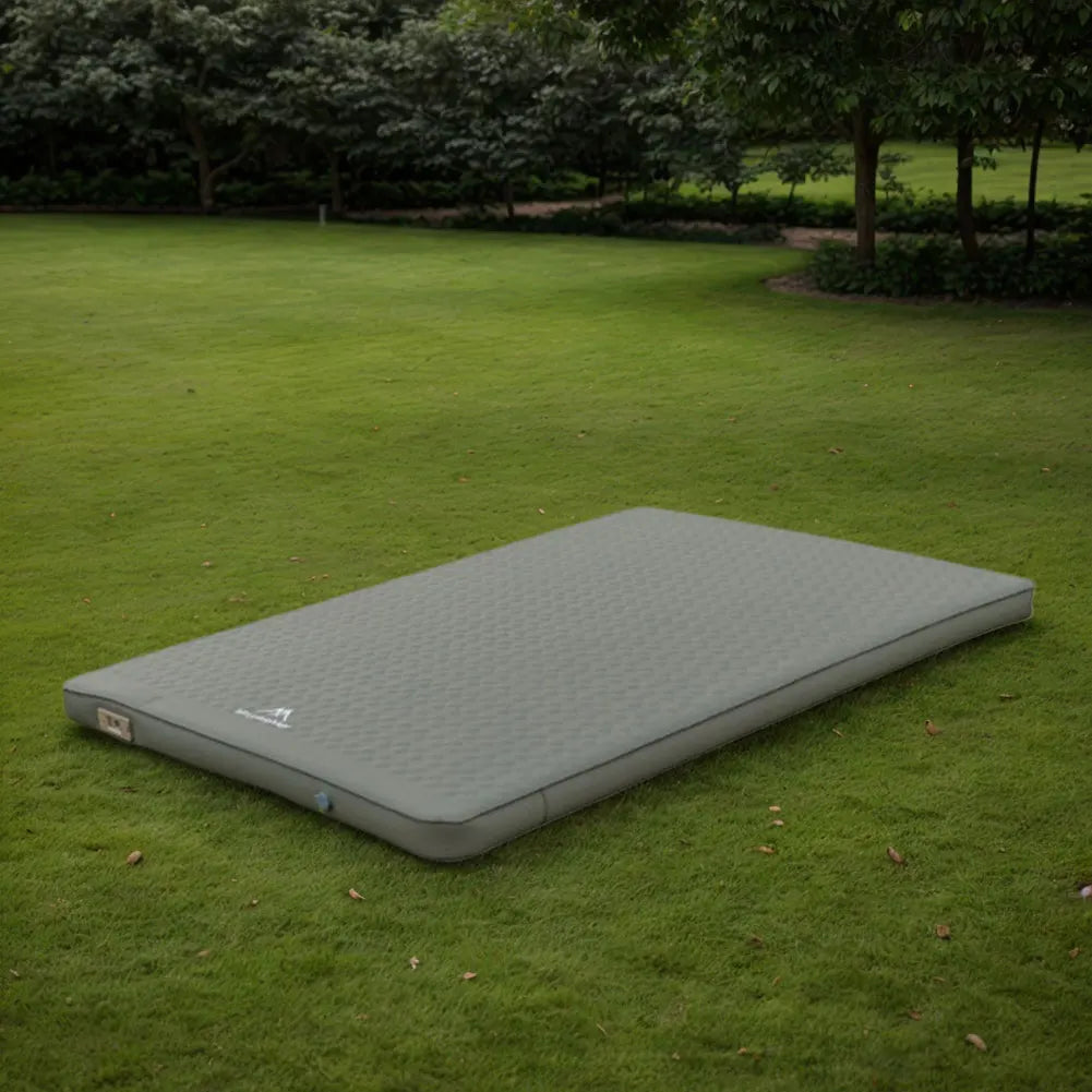 Camping Air Mattress Built-in Pump Self-Inflating Sleeping Pad Outdoor Tent Inflatable Bed for Backpacking Hiking