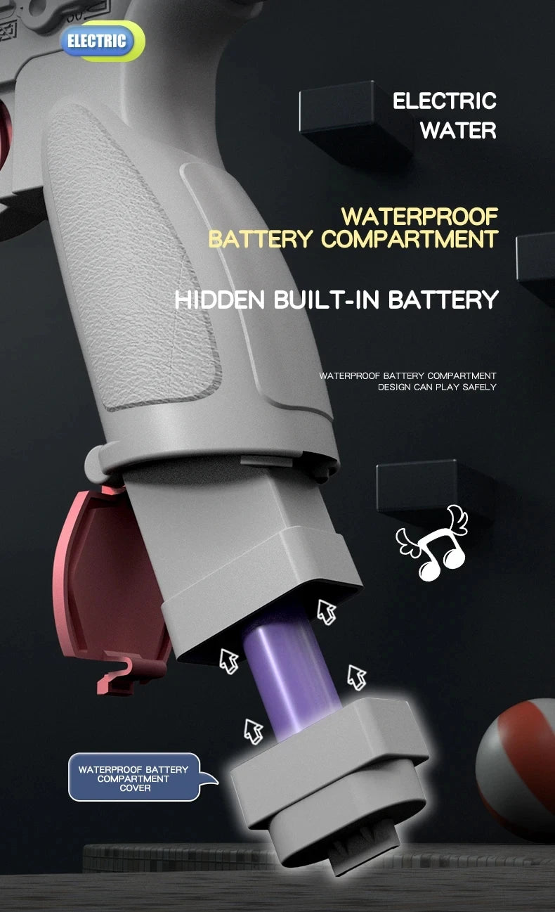M416 Electric Water Gun – Full Automatic Shooting Toy for Kids & Adults