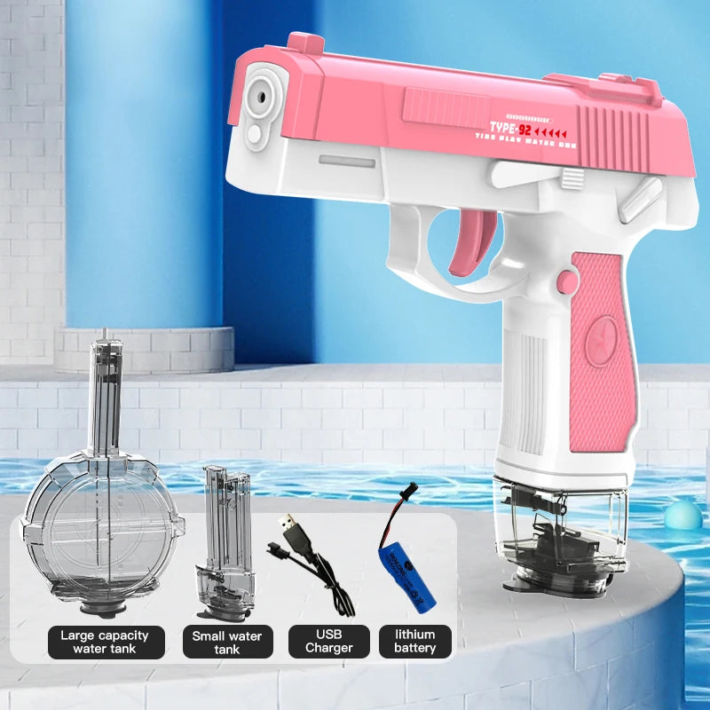M416 Electric Water Gun – Full Automatic Shooting Toy for Kids & Adults