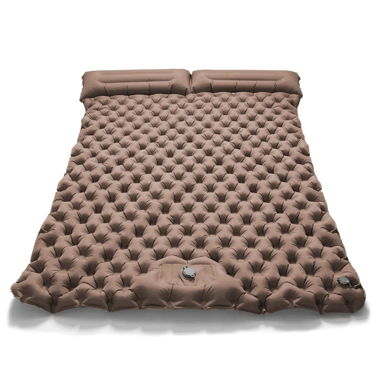 Camping Air Mattress 1-2 Person | Electric/Foot Pump Inflatables | Fast Inflation, Anti-Slip Surface Portable for Hiking/Beach