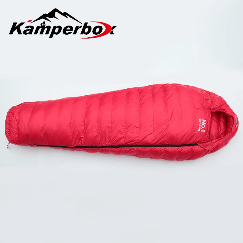 kamperbox Sleeping Bag Winter Sleeping Bag Ultralight Equipment CW1100 Washable