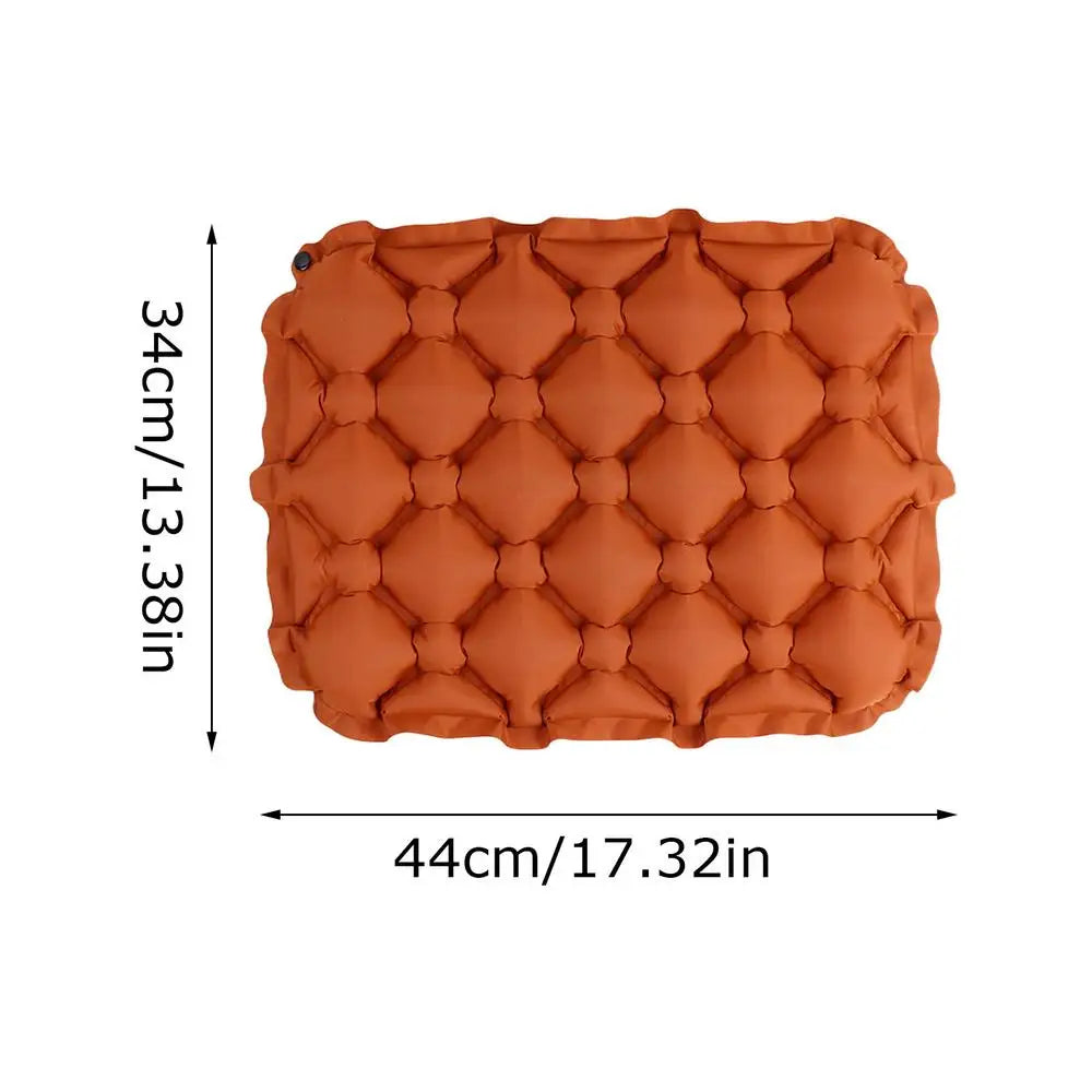 Portable Inflatable Camping Seat Cushion Outdoor Moisture-proof Pad Seat Pad Picnic Sitting Mat For Camp Backpacking Equipment