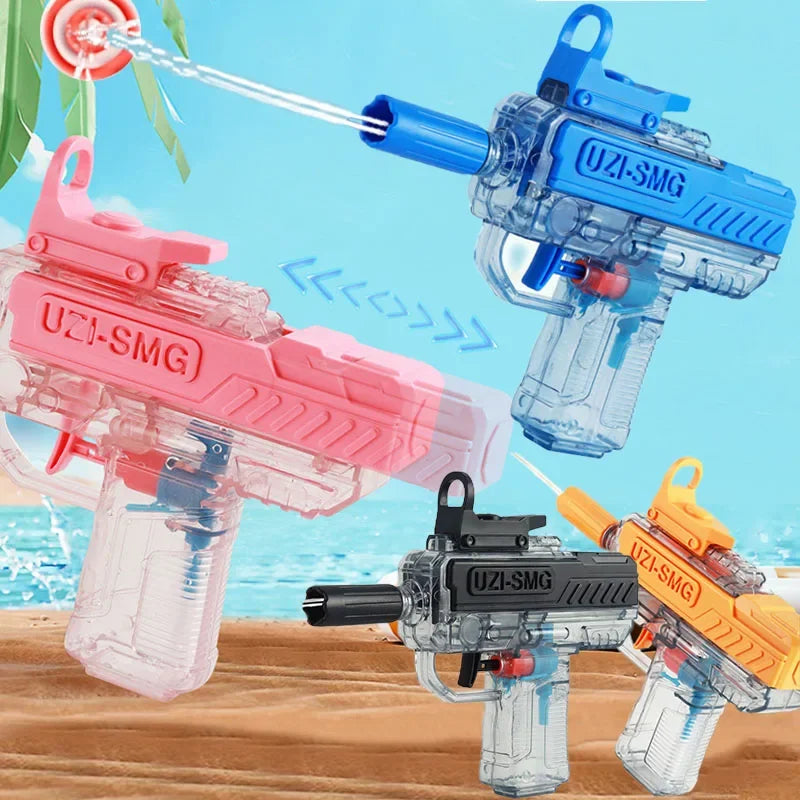 High-Pressure Water Gun – Non-Electric Automatic Beach Toy for Kids & Adults