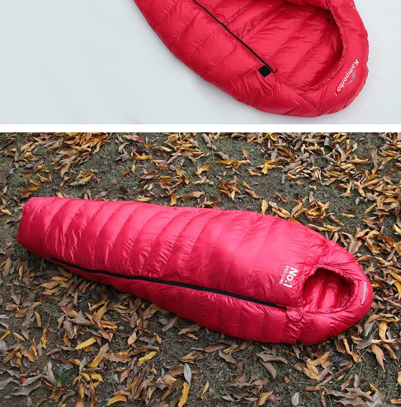kamperbox Sleeping Bag Winter Sleeping Bag Ultralight Equipment CW1100 Washable
