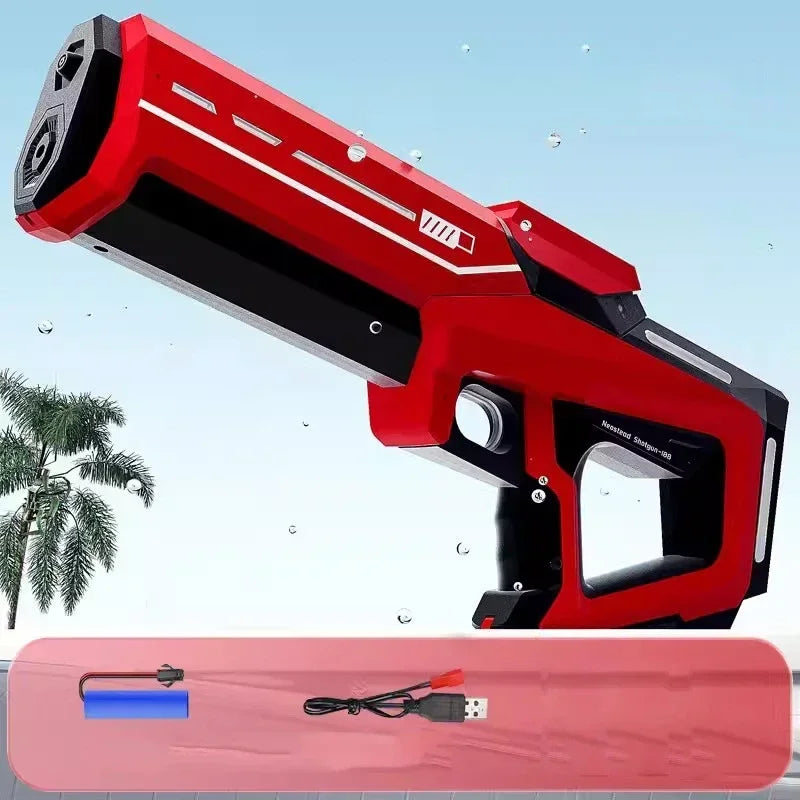 Electric Water Gun – Powerful Automatic Squirt Blaster for Kids & Adults