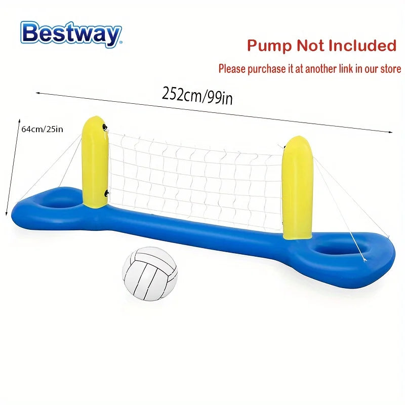 Inflatable Basketball Pool Game – Floating Hoop & Water Balloon Set