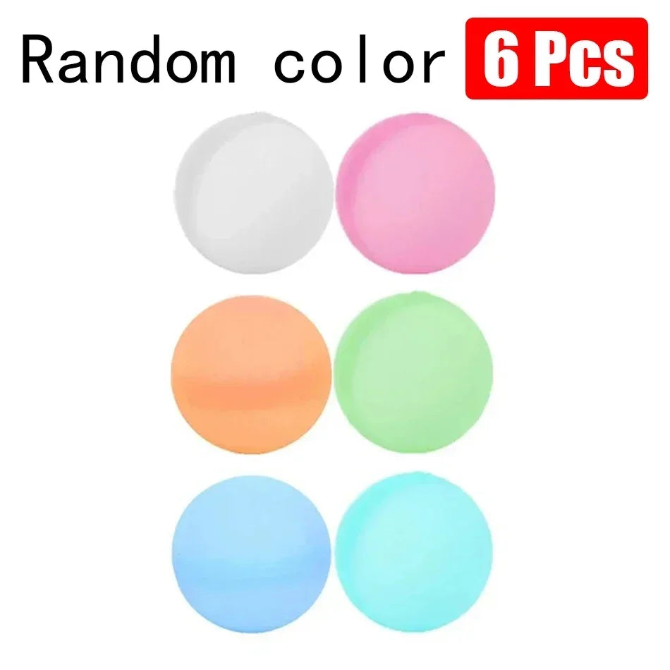 Reusable Silicone Water Balloons – 1-60 Pack, Pool & Water Games