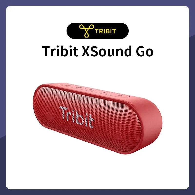 Tribit XSound Go Bluetooth Speaker – IPX7 Waterproof, 24H Playtime, Type-C