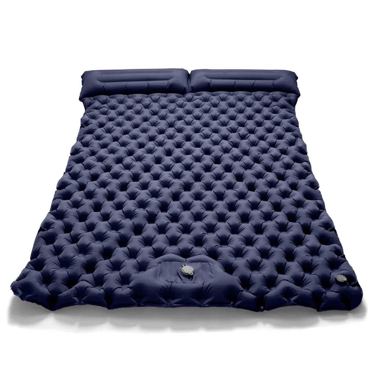 Camping Air Mattress 1-2 Person | Electric/Foot Pump Inflatables | Fast Inflation, Anti-Slip Surface Portable for Hiking/Beach