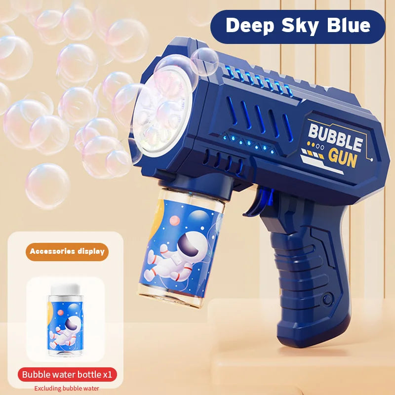 Space Bubble Gun – Electric Handheld Toy (No Battery or Bubble Water Included)