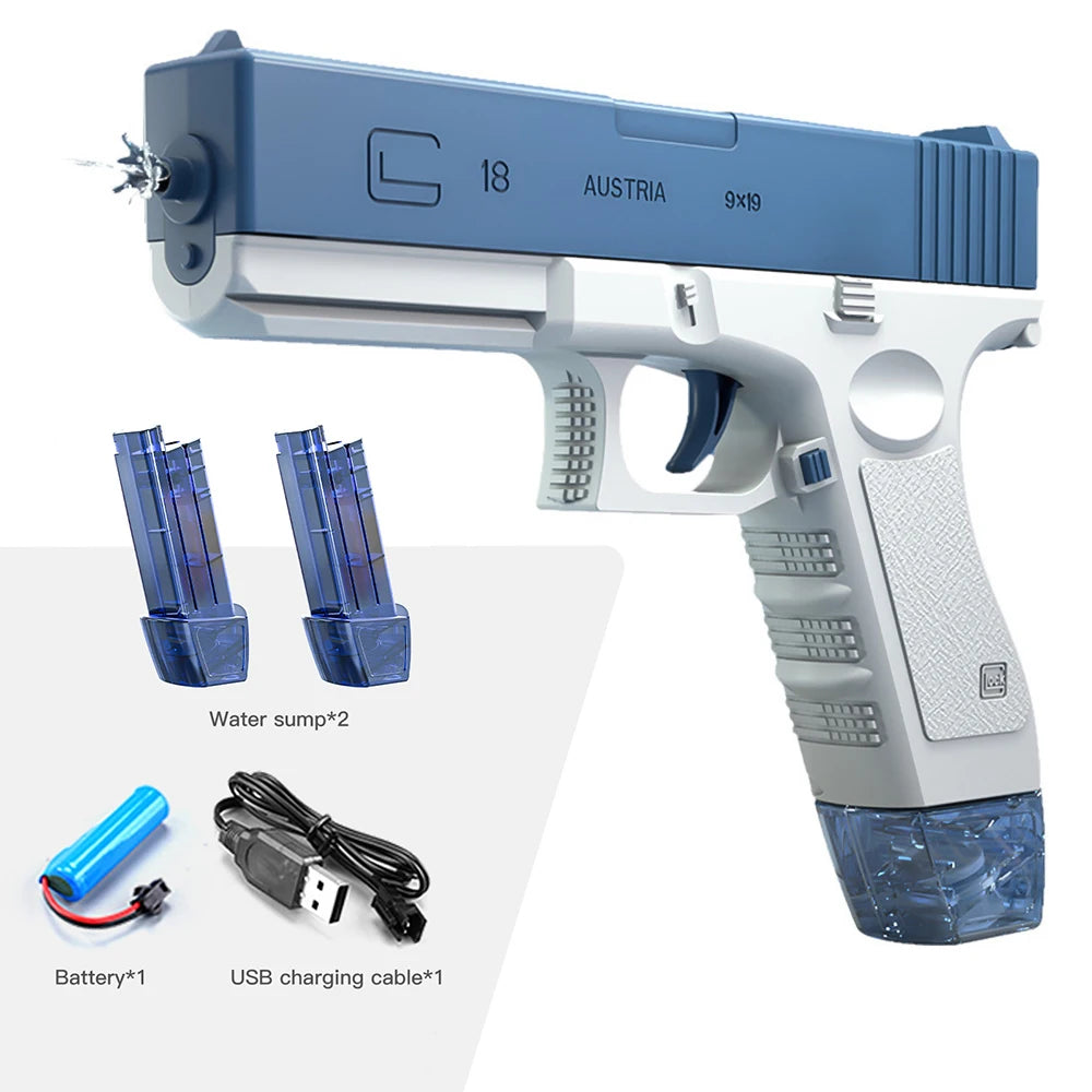 M416 Electric Water Gun – Full Automatic Shooting Toy for Kids & Adults