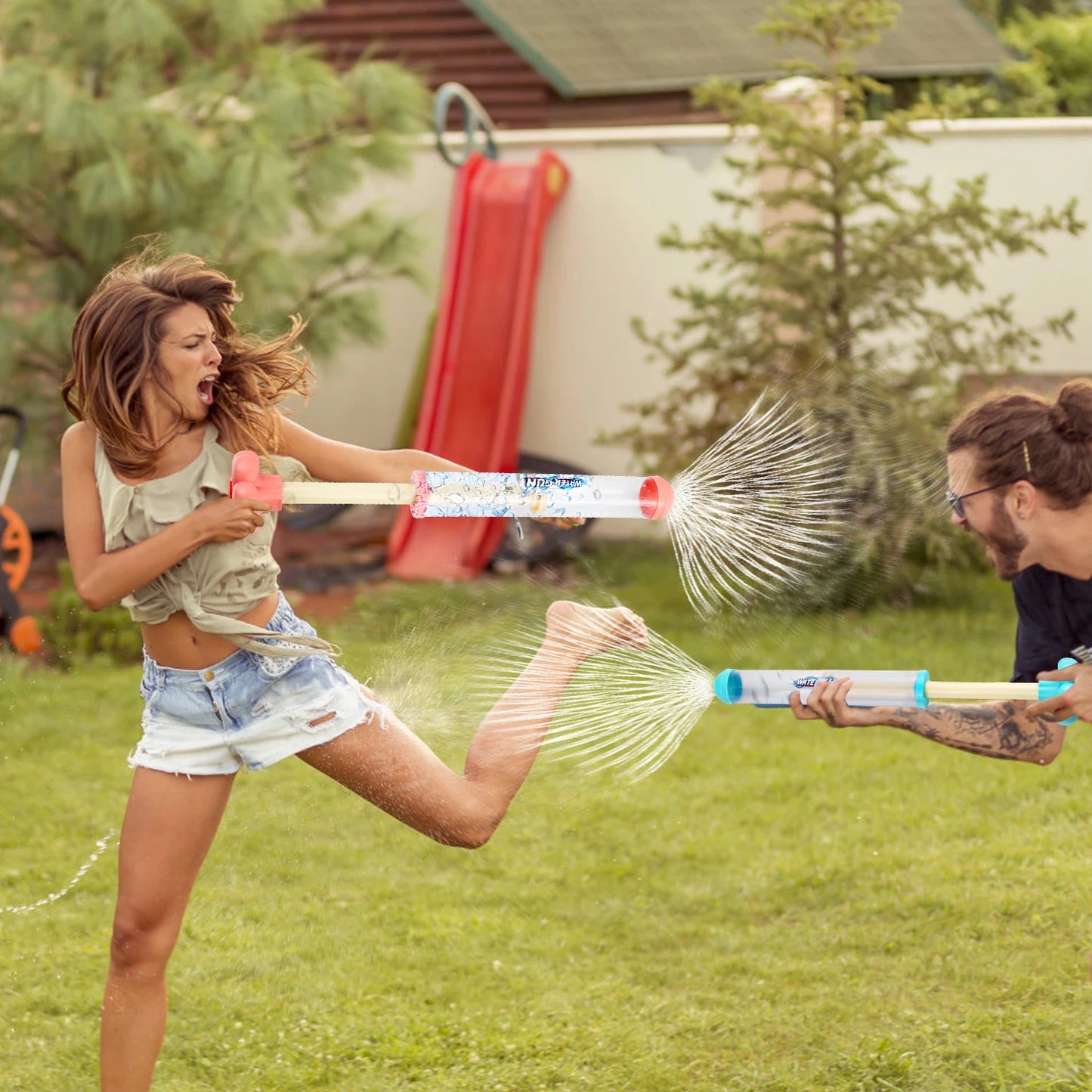Fireworks Water Guns – Summer Beach Squirting Toys for Water Fights