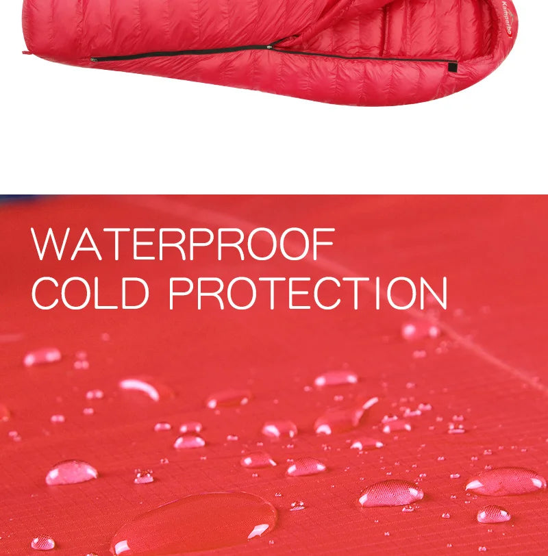 kamperbox Sleeping Bag Winter Sleeping Bag Ultralight Equipment CW1100 Washable