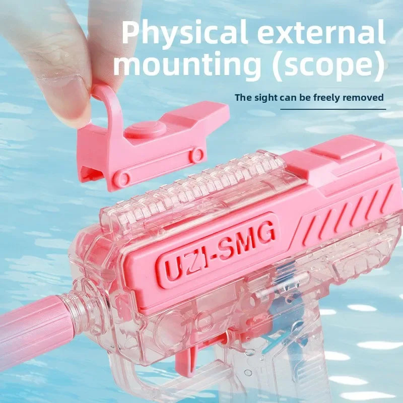 High-Pressure Water Gun – Non-Electric Automatic Beach Toy for Kids & Adults